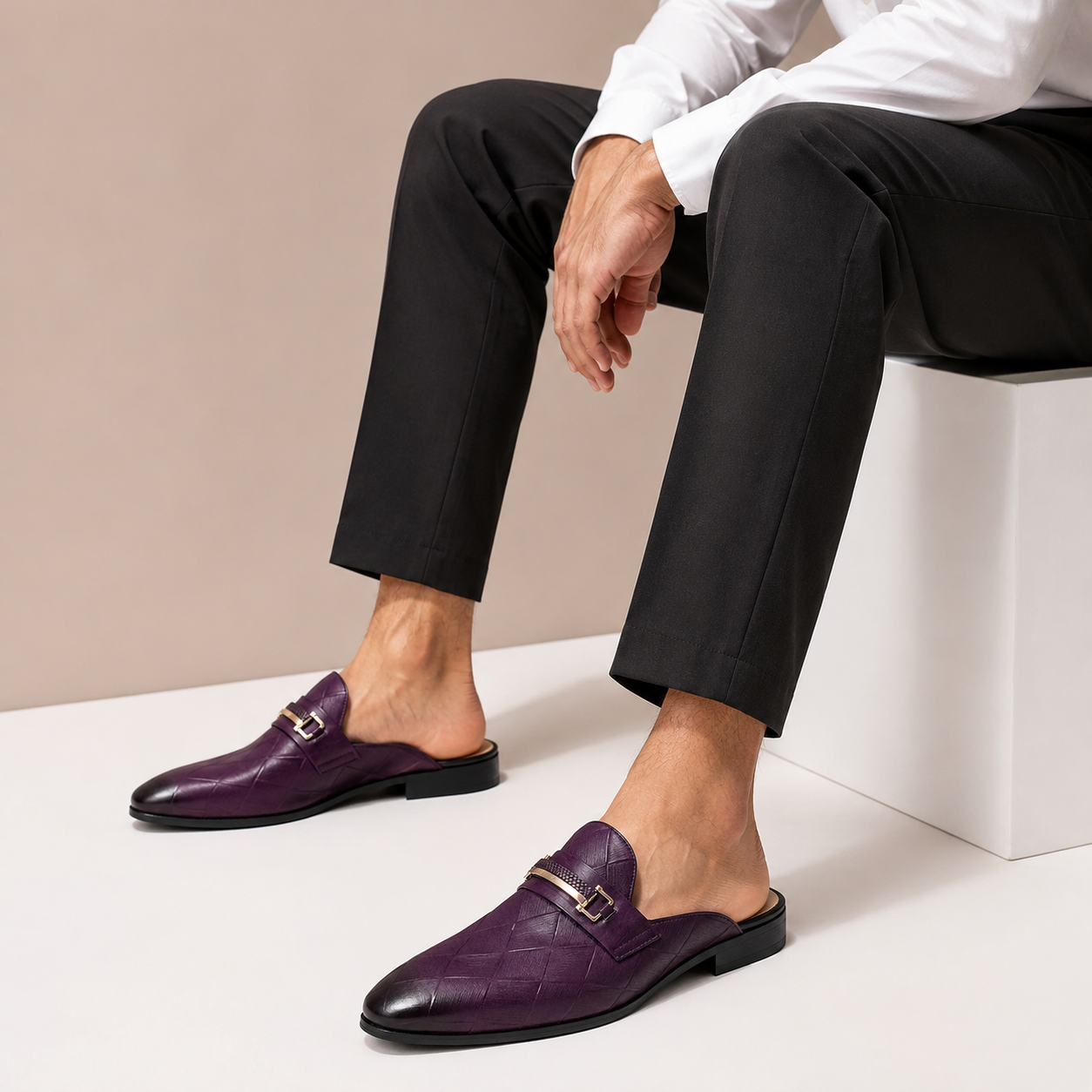 Emerson Leather Mules