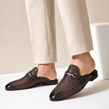 Emerson Leather Mules