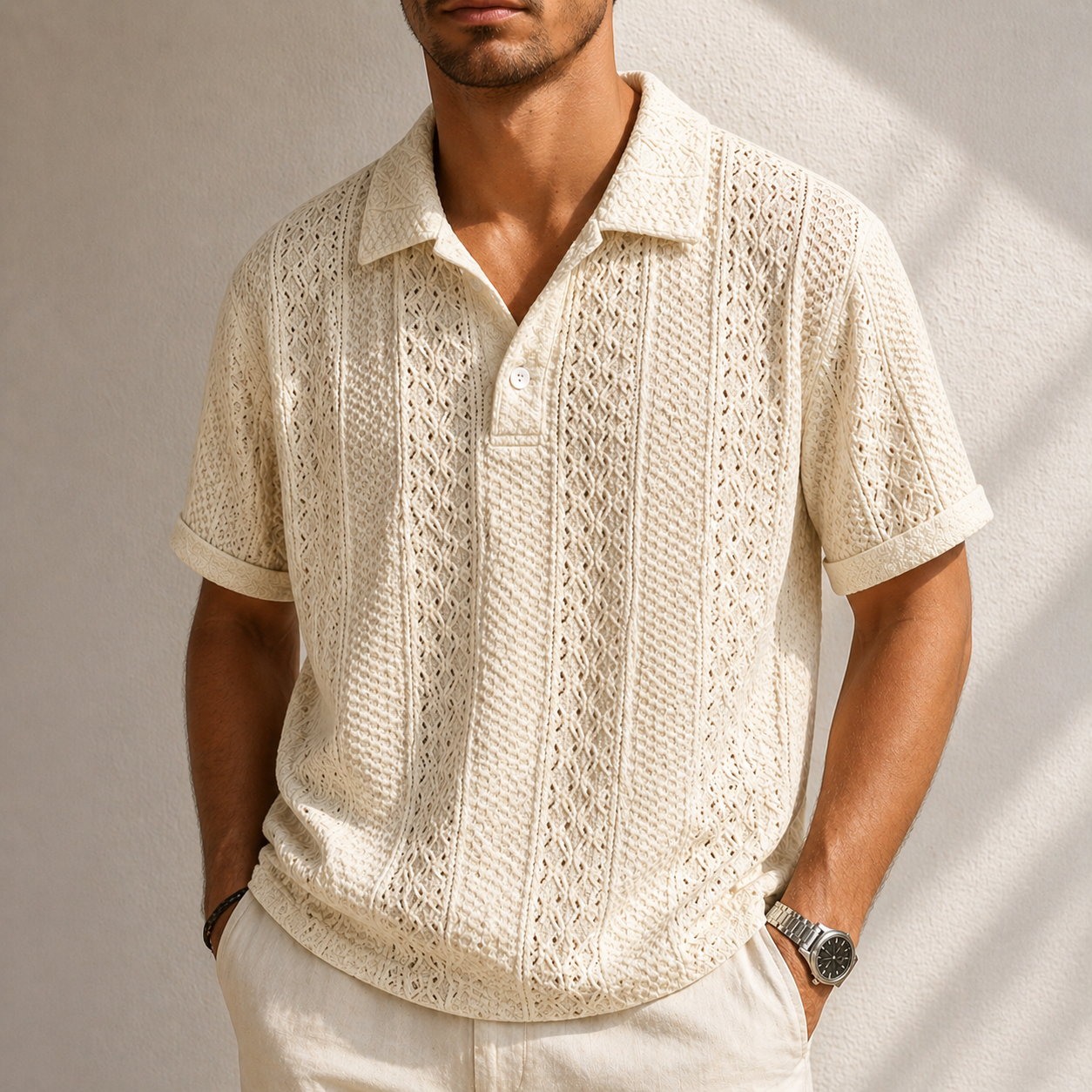 Capri Knit Polo Shirt
