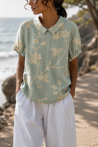 Florence Embroidered Blouse