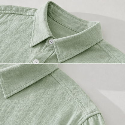 Elio Cotton Linen Shirt