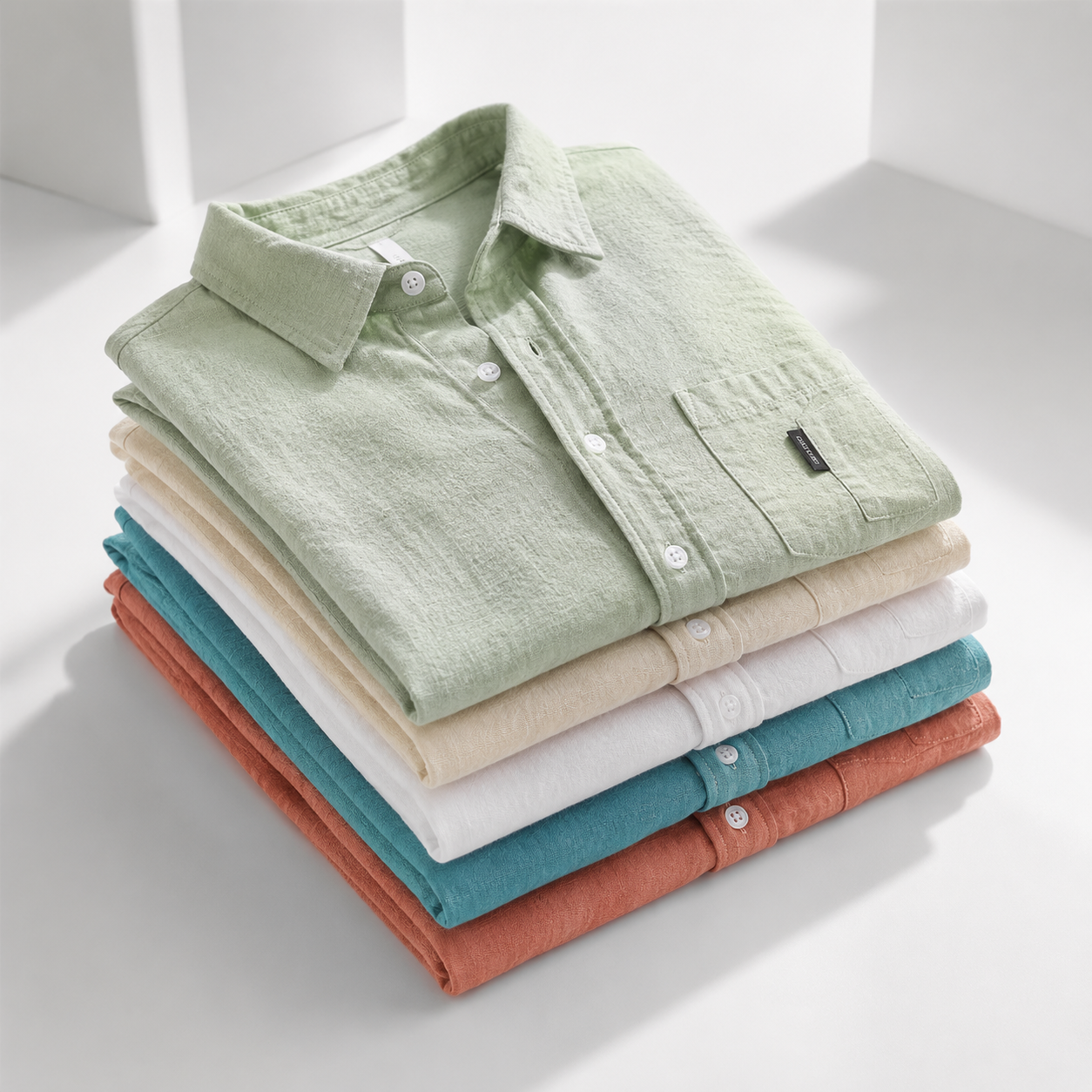 Elio Cotton Linen Shirt