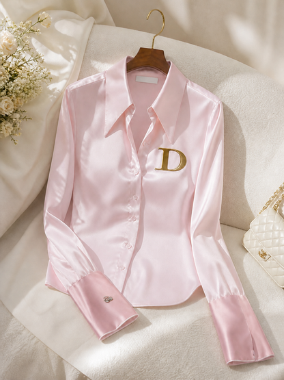 D’Or Signature Satin Shirt