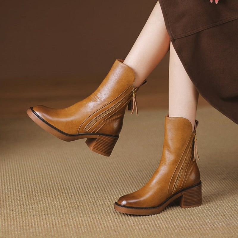 Maren Suede Ankle Boots