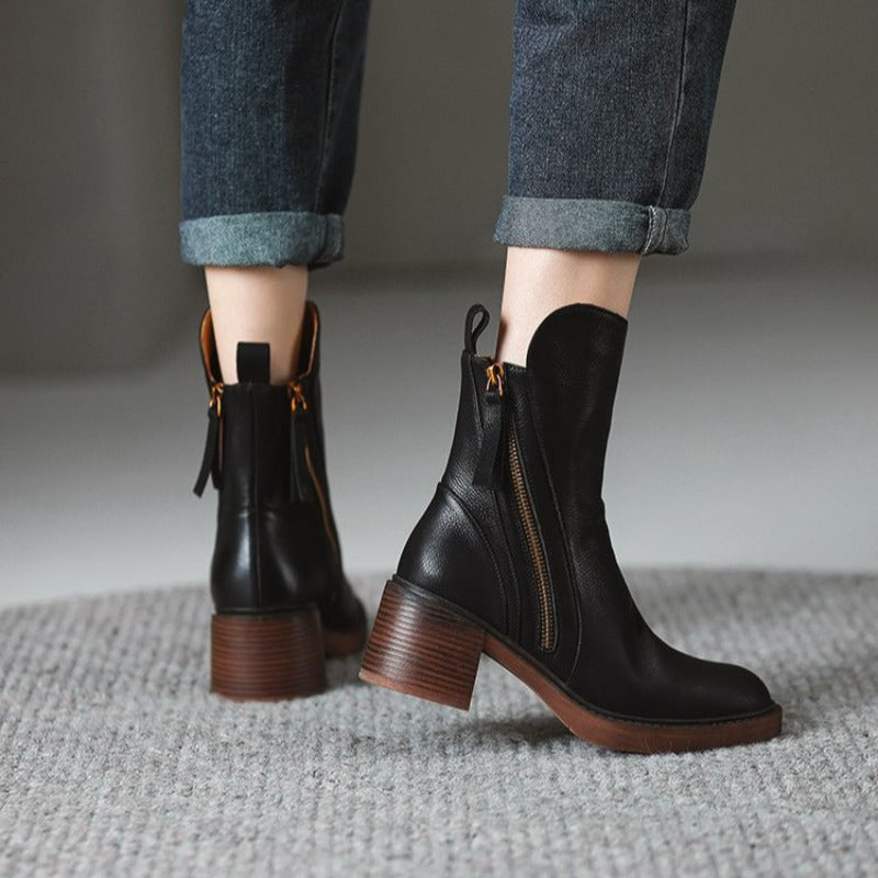Maren Suede Ankle Boots