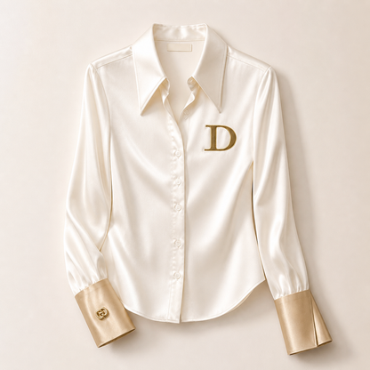 D’Or Signature Satin Shirt