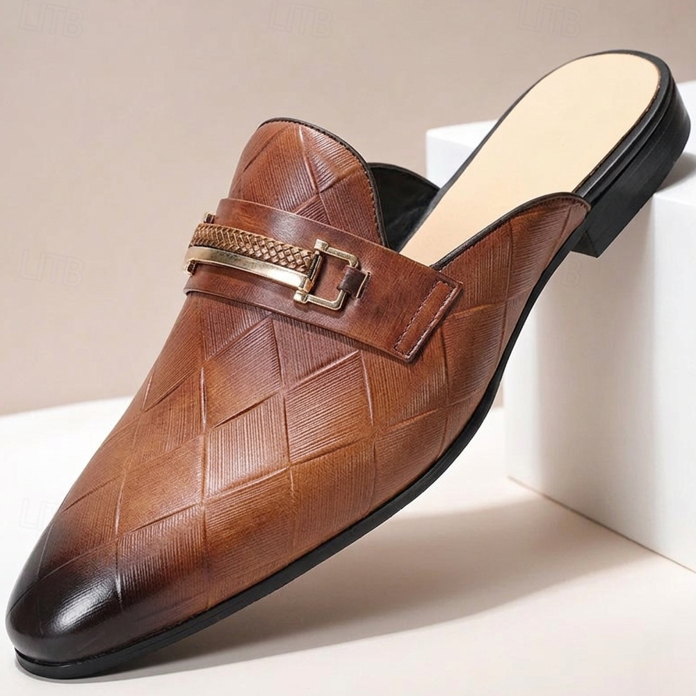 Emerson Leather Mules