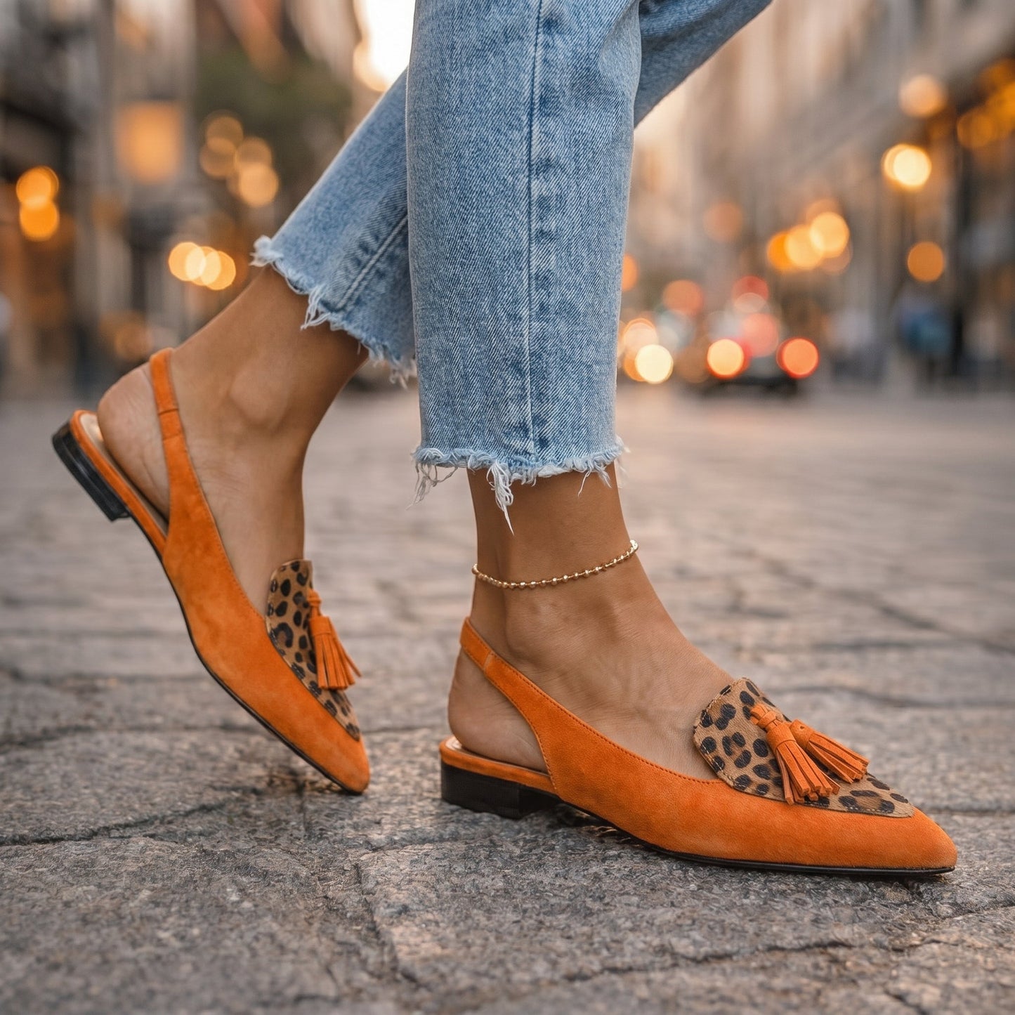 Elodie Tassel Sandals