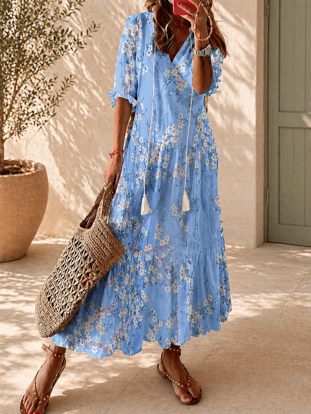 Luna | Effortless Boho Dress with Flattering Fit