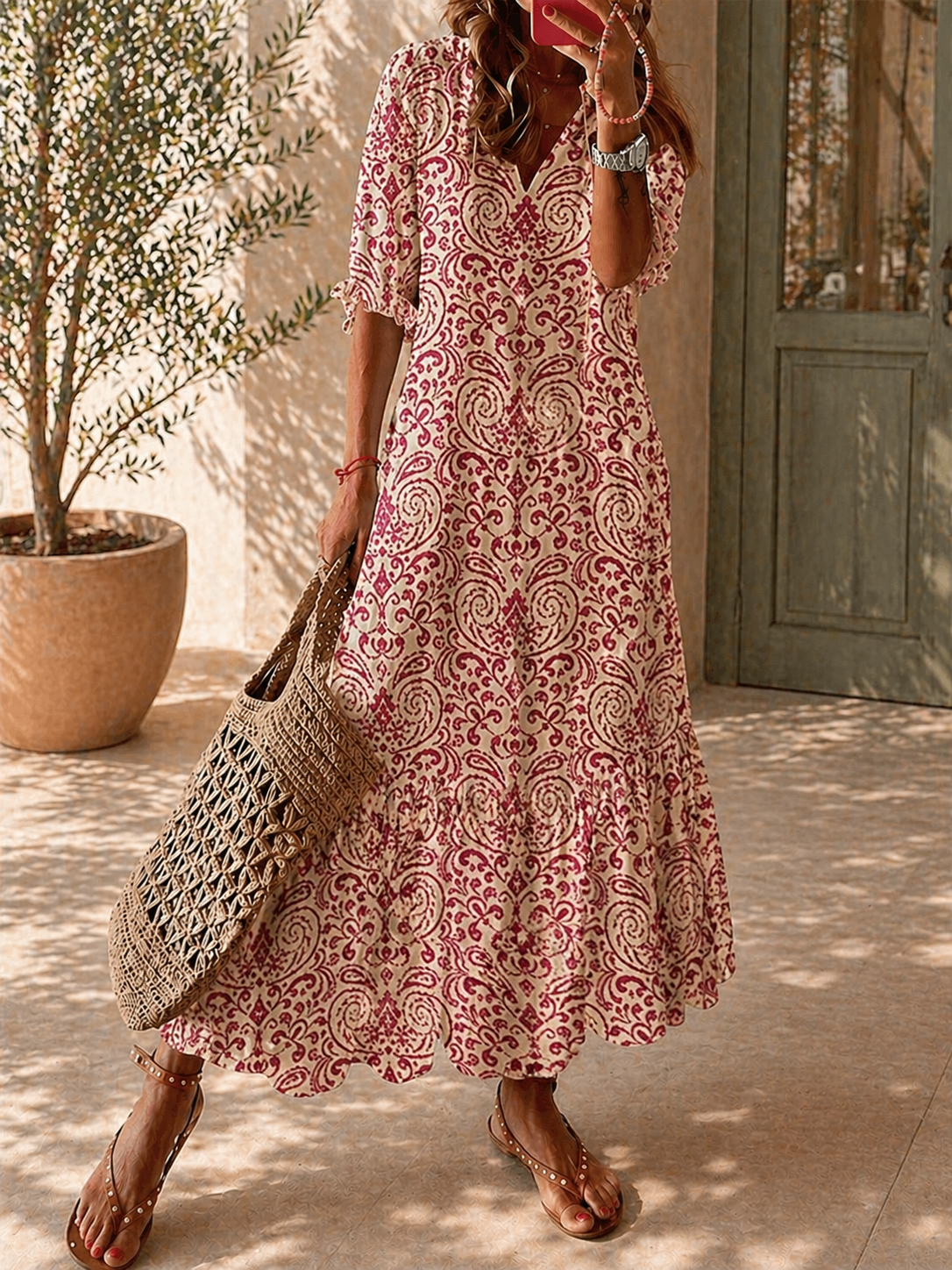 Luna | Effortless Boho Dress with Flattering Fit