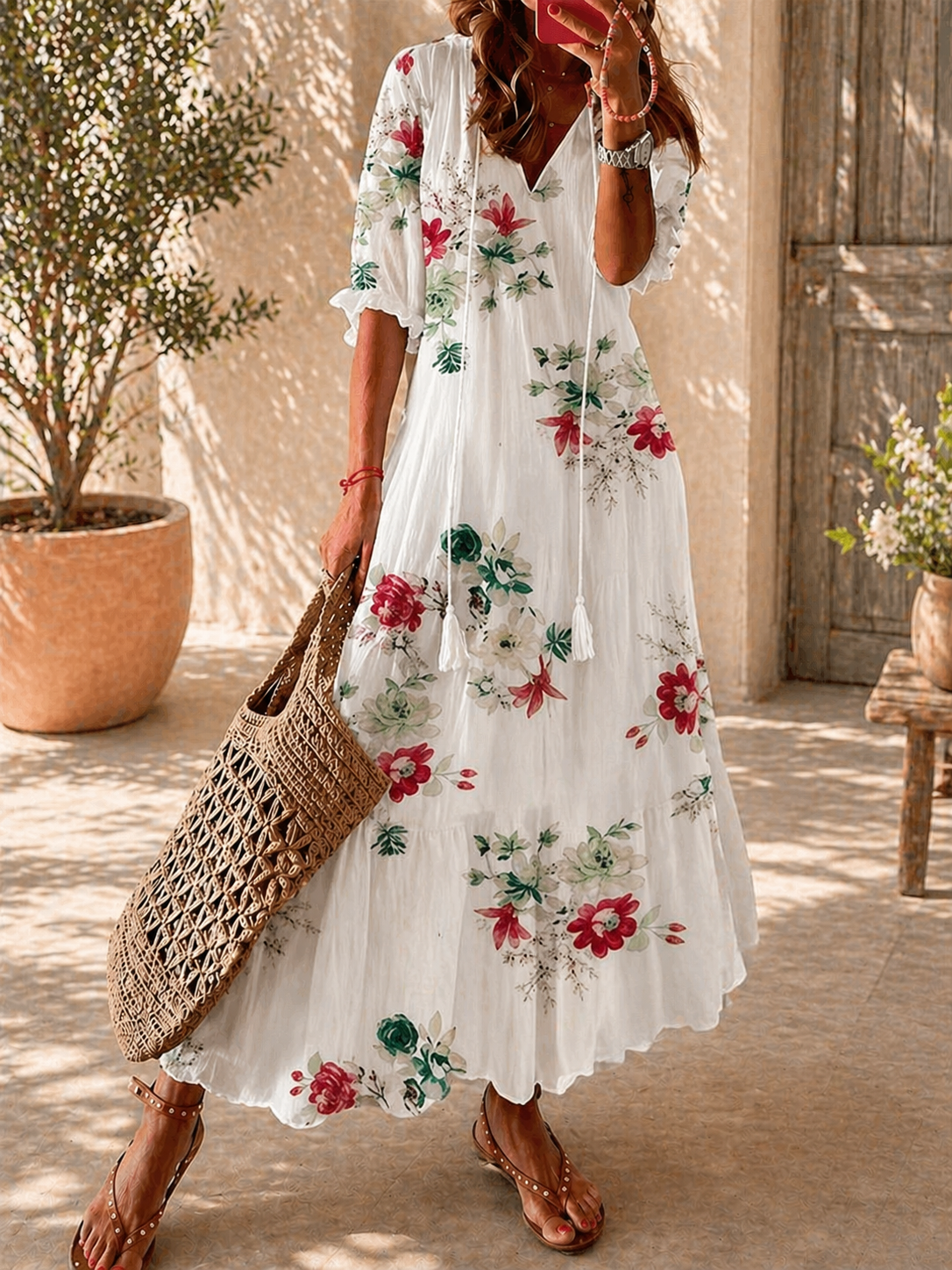 Luna | Effortless Boho Dress with Flattering Fit