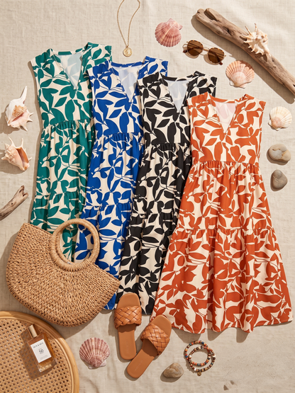 Freya Fluid Midi Dress
