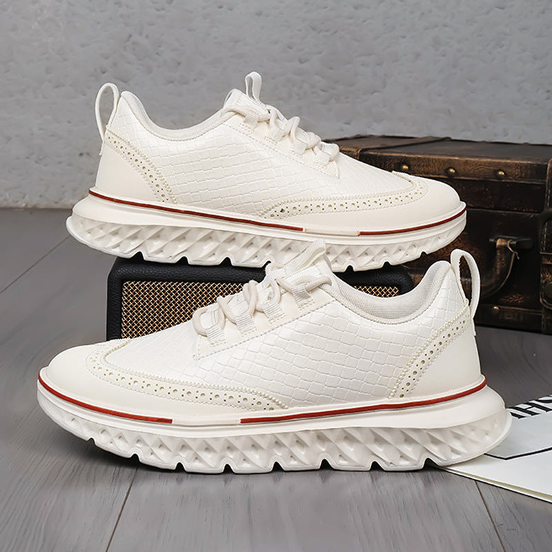 Bramwell Leather Trainer