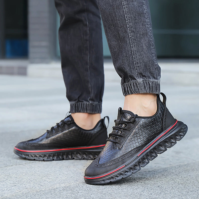 Bramwell Leather Trainer