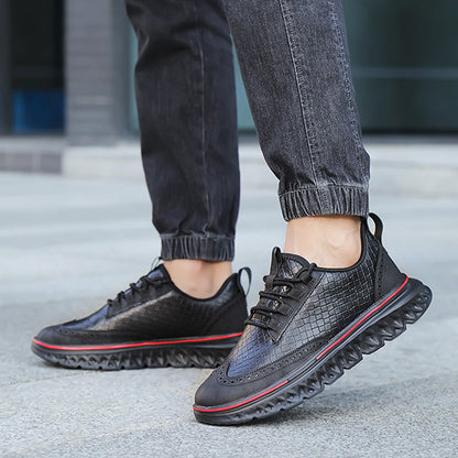Bramwell Leather Trainer