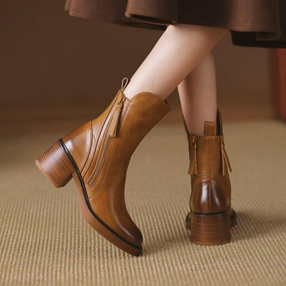 Maren Suede Ankle Boots