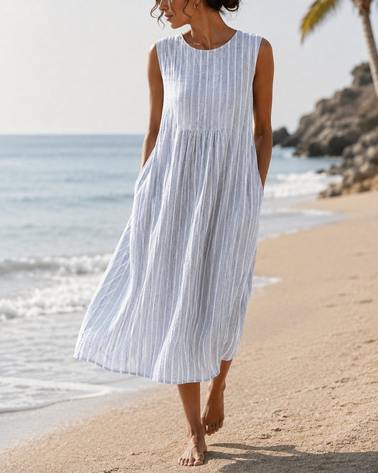 Margot Striped Summer Dress