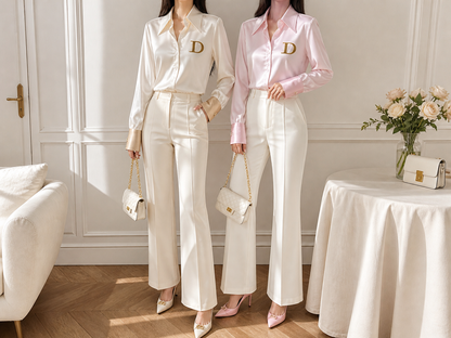 D’Or Signature Satin Shirt