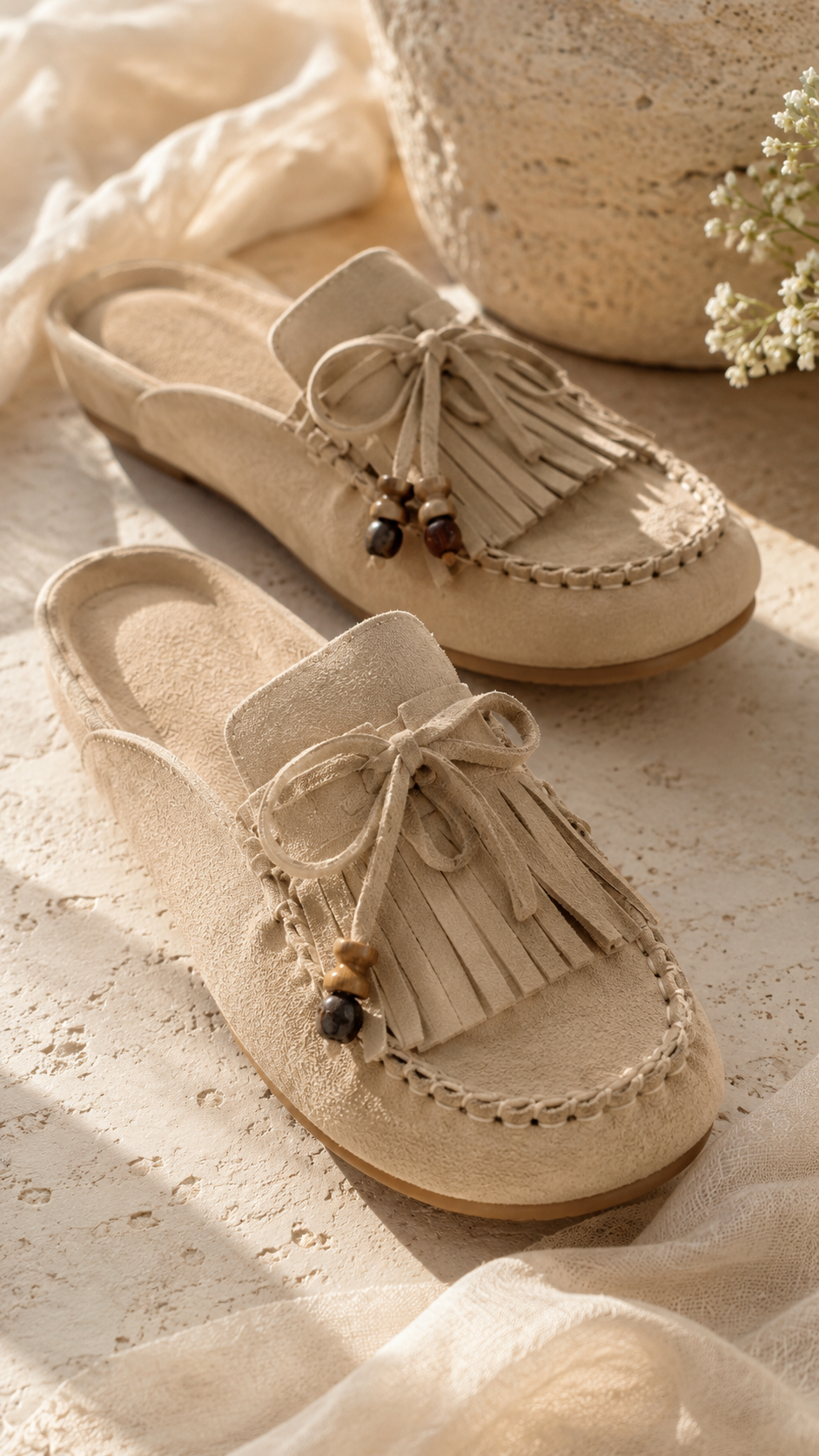 Colette Leather Mules