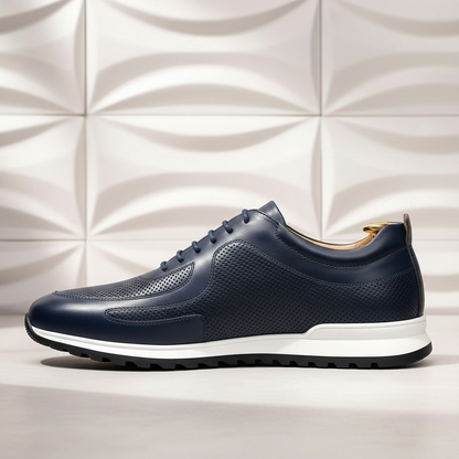 Lussu Cowhide Leather Sneakers