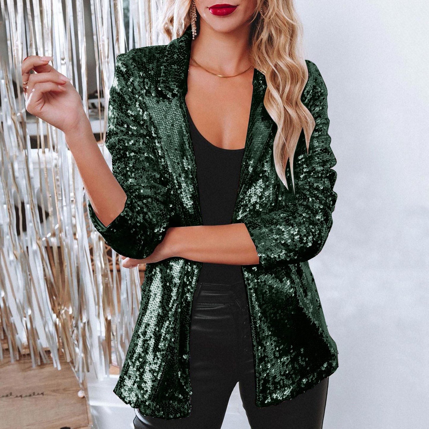 Adele Sequined Blazer