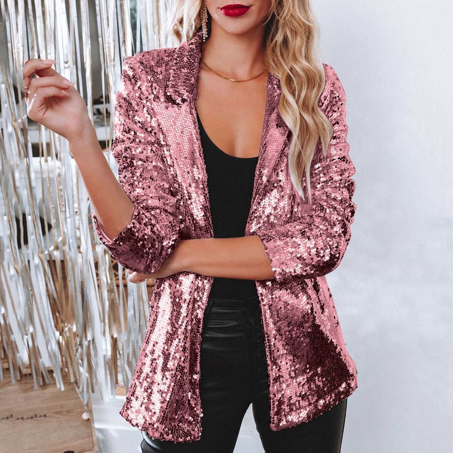 Adele Sequined Blazer