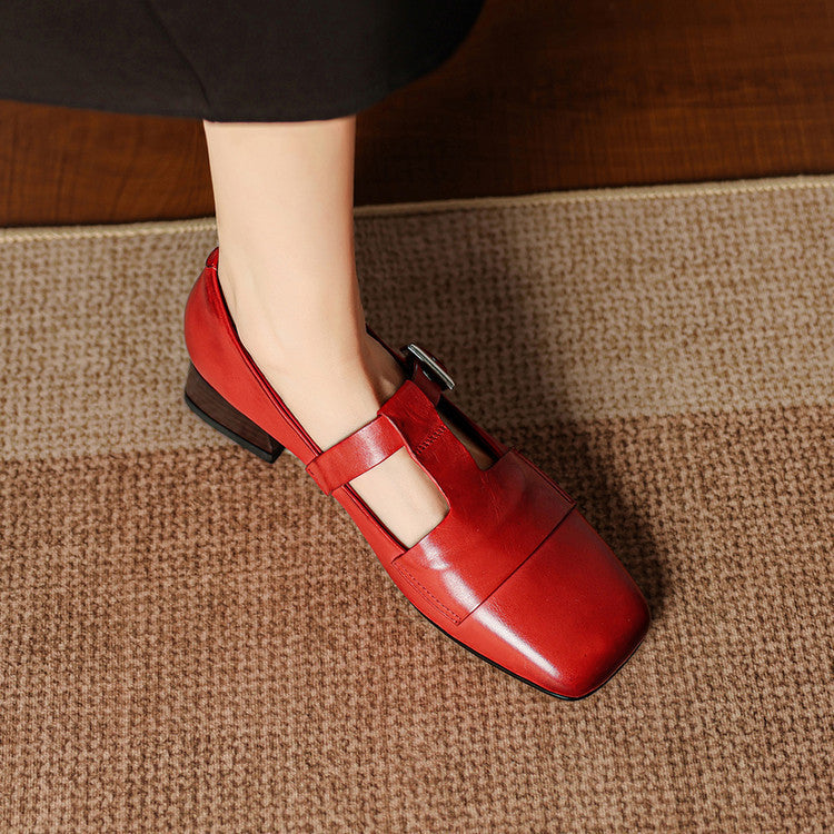 Sasha Leather Heels