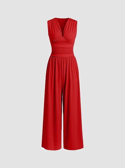 Talia Wide-Leg Jumpsuit
