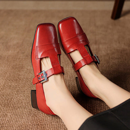 Sasha Leather Heels