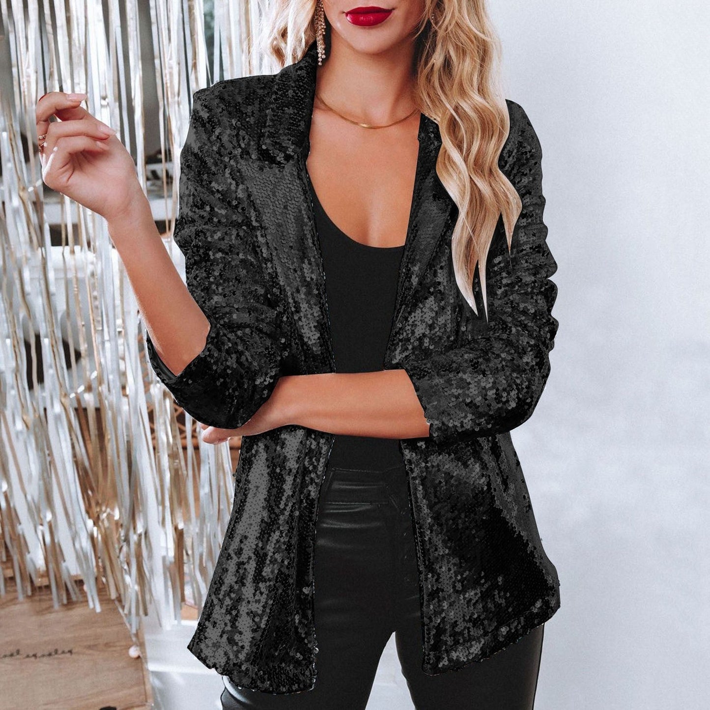 Adele Sequined Blazer