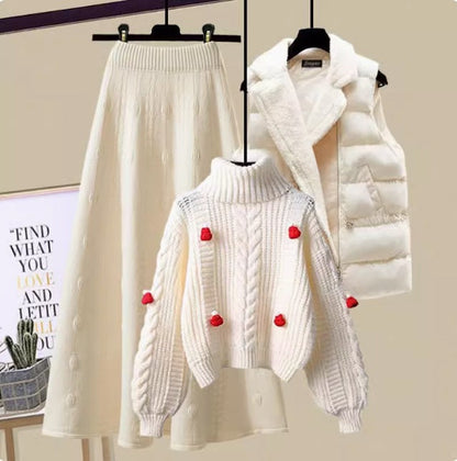 Esme Three-Piece Knitted Set