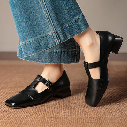 Sasha Leather Heels
