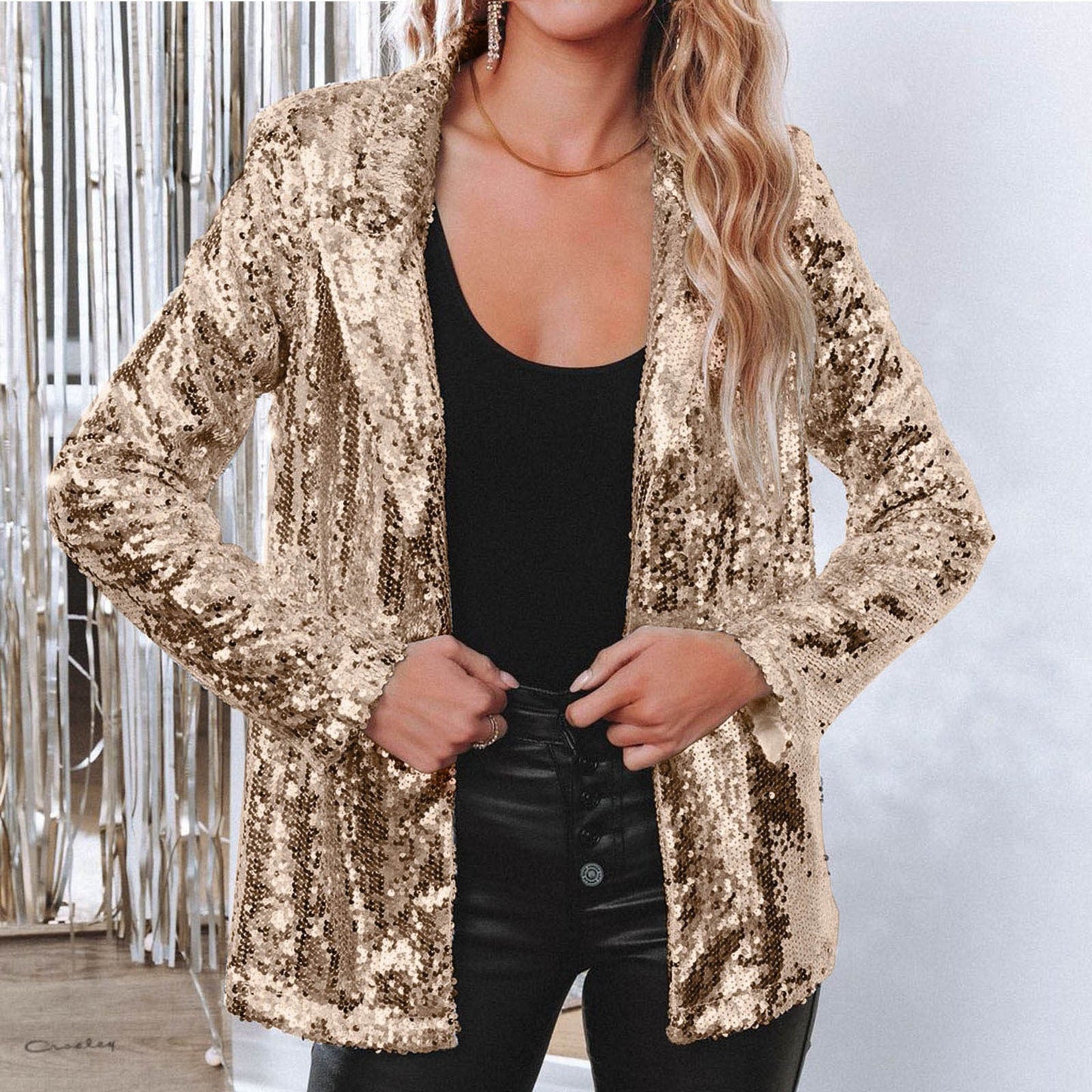 Adele Sequined Blazer