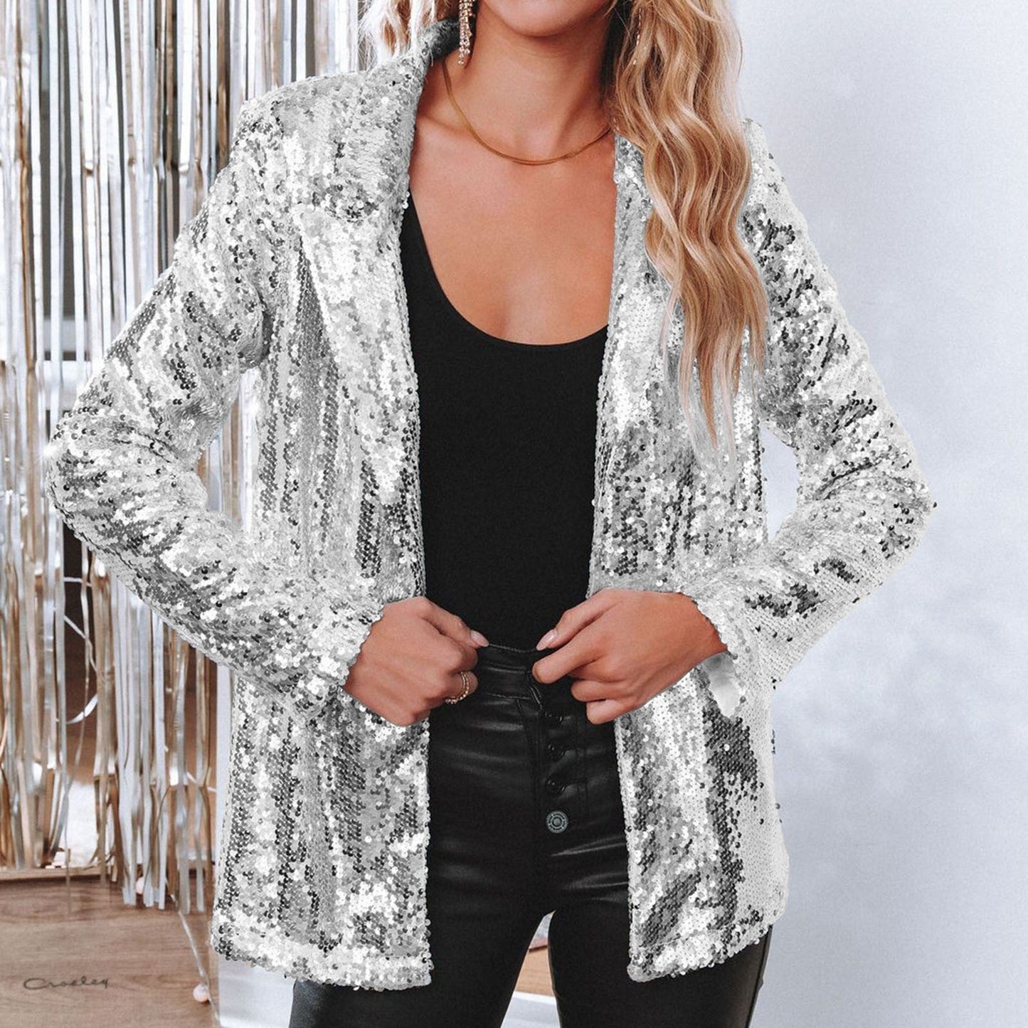 Adele Sequined Blazer