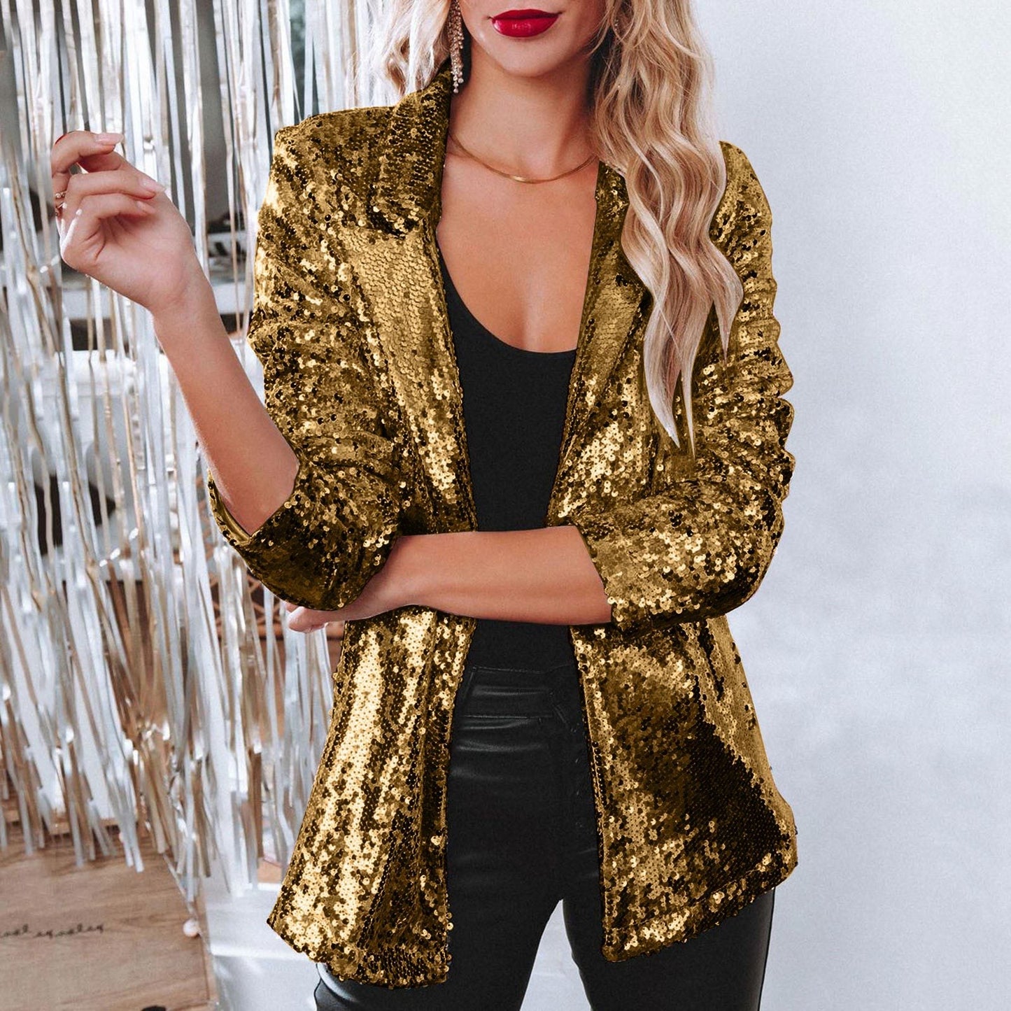 Adele Sequined Blazer