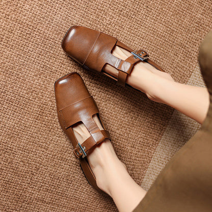 Sasha Leather Heels