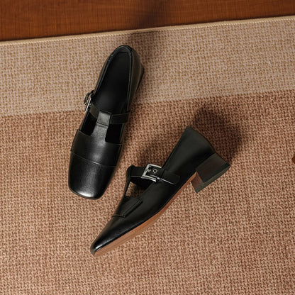 Sasha Leather Heels