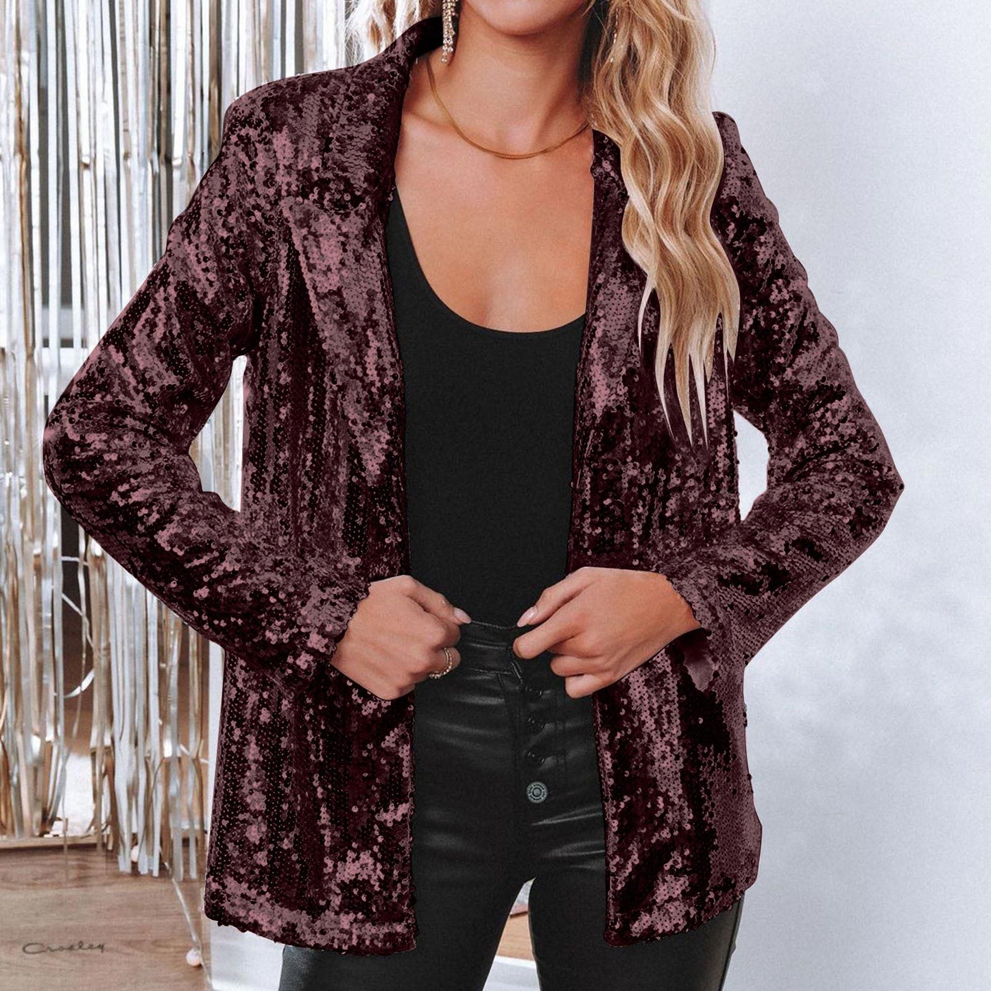 Adele Sequined Blazer