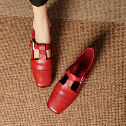 Sasha Leather Heels