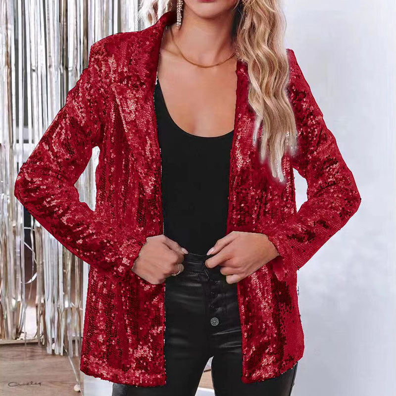 Adele Sequined Blazer