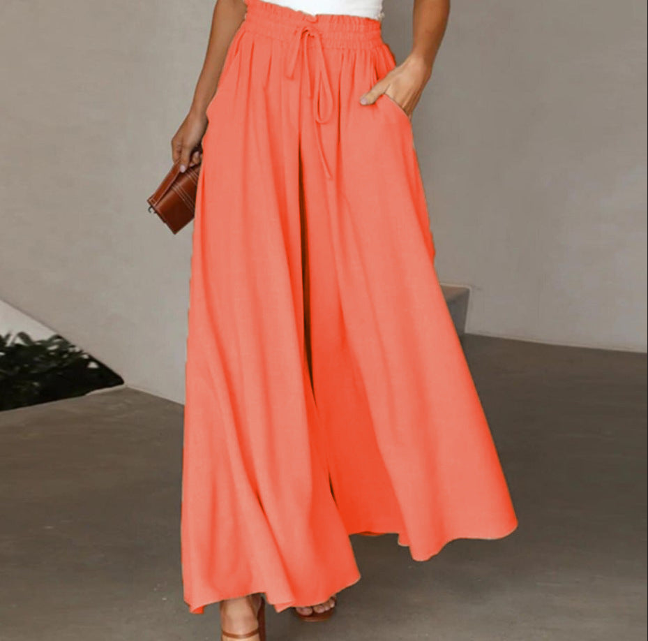 Noor Wide-Leg Trousers