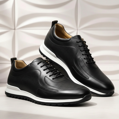 Lussu Cowhide Leather Sneakers
