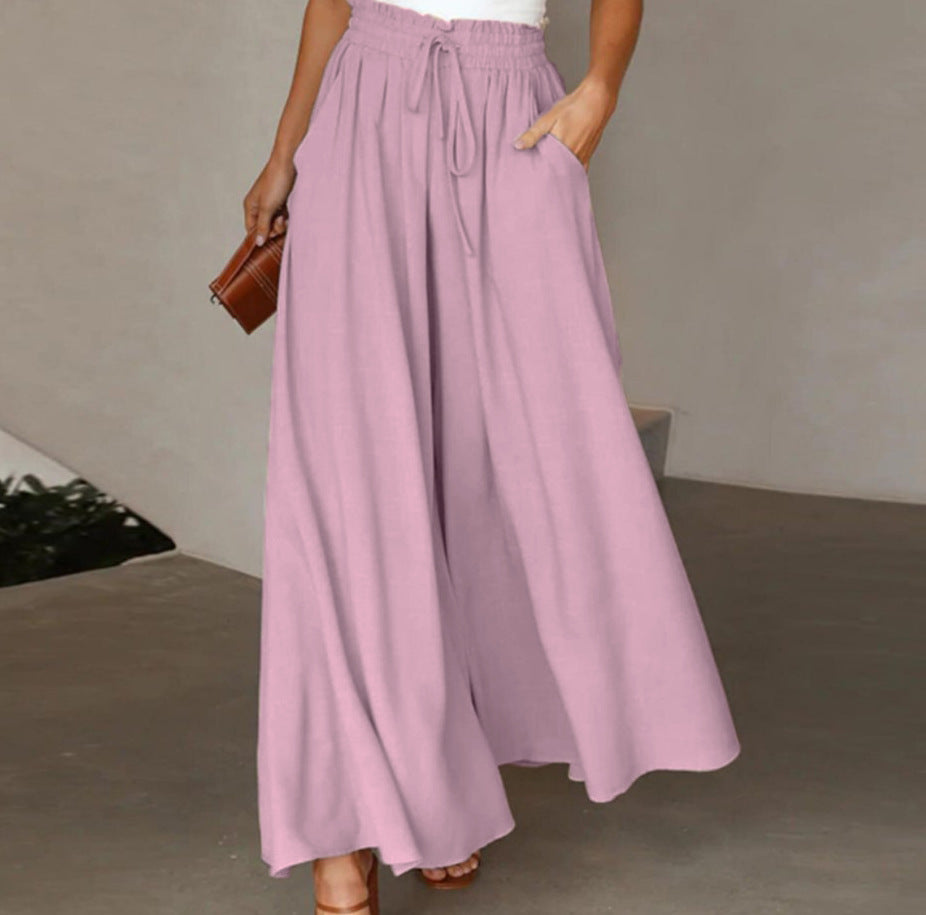 Noor Wide-Leg Trousers