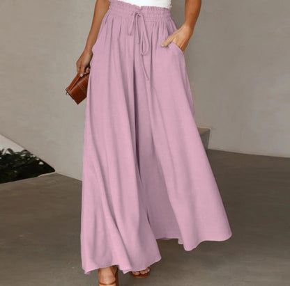 Noor Wide-Leg Trousers