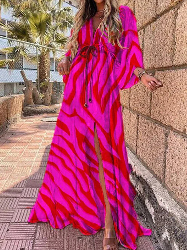 Bianca Holiday Kaftan Dress