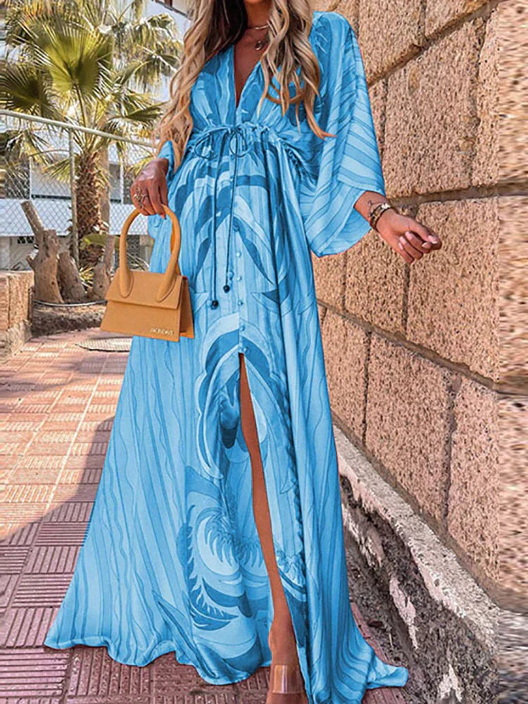 Bianca Holiday Kaftan Dress