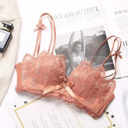 Lace Floral Brassiere