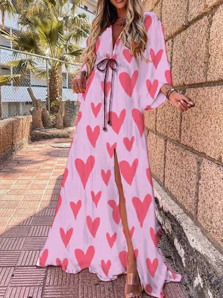 Bianca Holiday Kaftan Dress