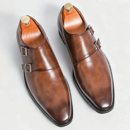 Fletcher Monk-Strap Loafers