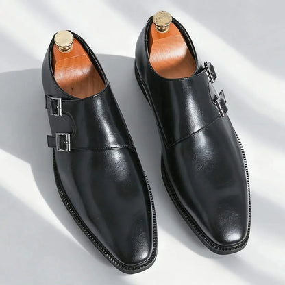 Fletcher Monk-Strap Loafers